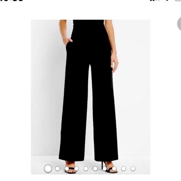 Super High Waisted Tuxedo Trouser Pant - Picture 1 of 5